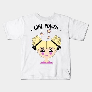 STAR Girl Power Quotes Kids T-Shirt